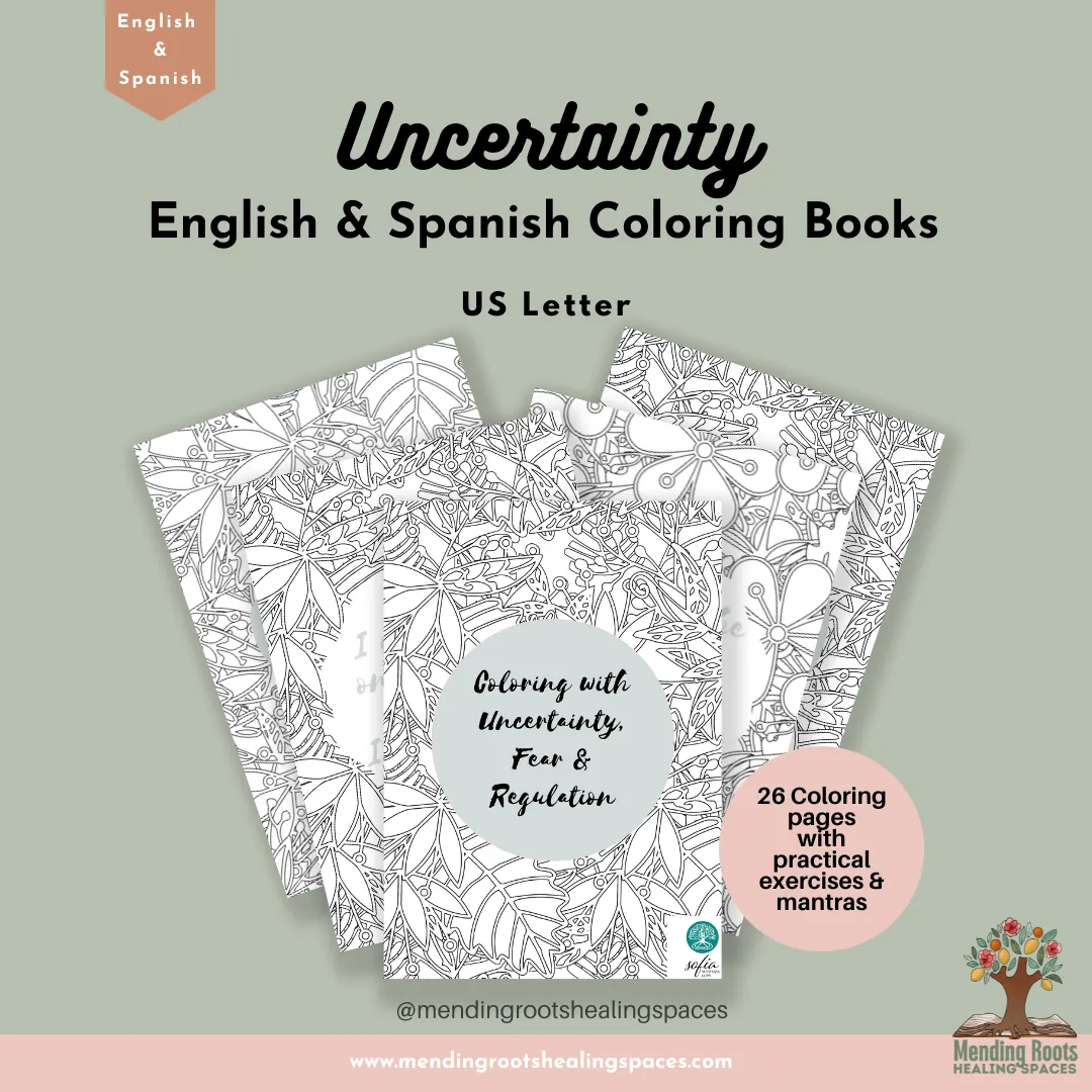 Uncertainty Coloring Books Digital PDF Eng/Span